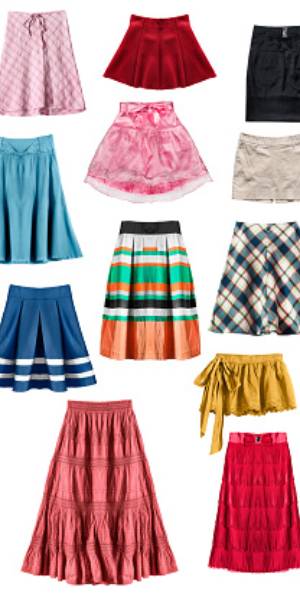 انواع دامن و شلوارک در دیزی بست